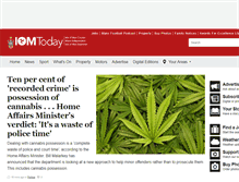 Tablet Screenshot of iomtoday.co.im